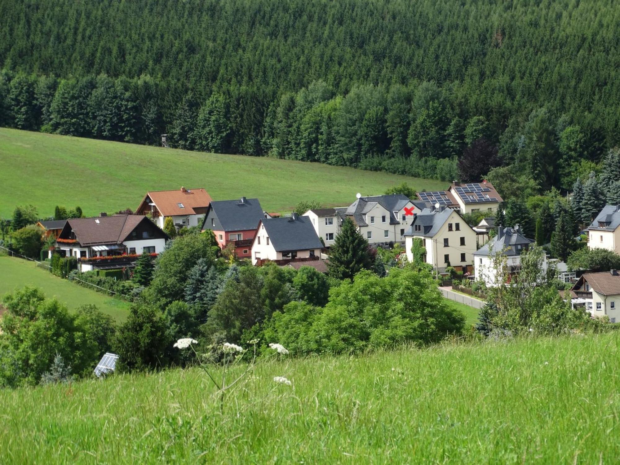 Ferienwohnung "Am Vaterlandsgrubenweg" Oelsnitz  Eksteriør billede